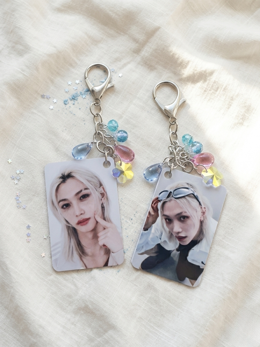 Stardust Metal Keychain